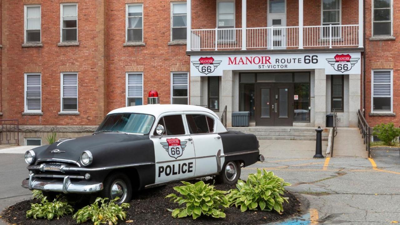Hotel Historique Et Manoir Route 66 Saint-Victor Exterior foto